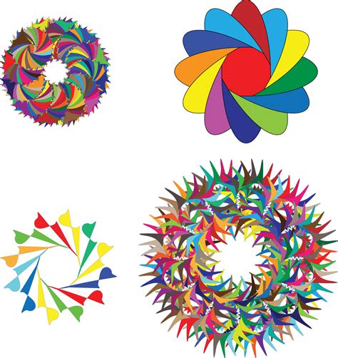 flower vector art shape 14332684 Vector Art at Vecteezy