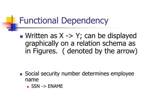 Image result for Functional Dependency Example