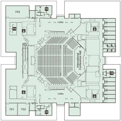 Conference Hall Layout に対する画像結果