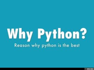Image result for Why Python PPT