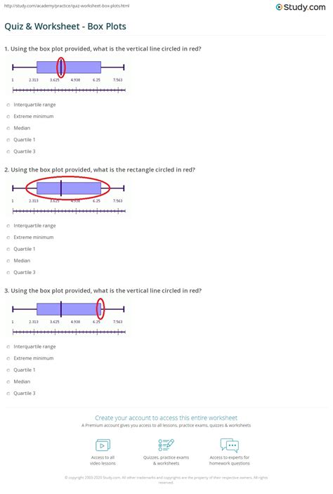 Afbeeldingsresultaten voor Box Plot Questions Worksheet