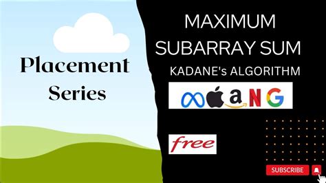 Maximum Subarray Sum に対する画像結果