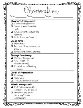 Afbeeldingsresultaten voor Classroom Observation Form for Computer Teacher