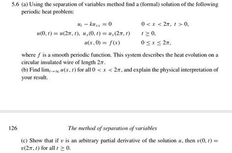 Image result for Separation of Variables Method