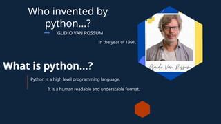 Afbeeldingsresultaten voor Python Project Presentation