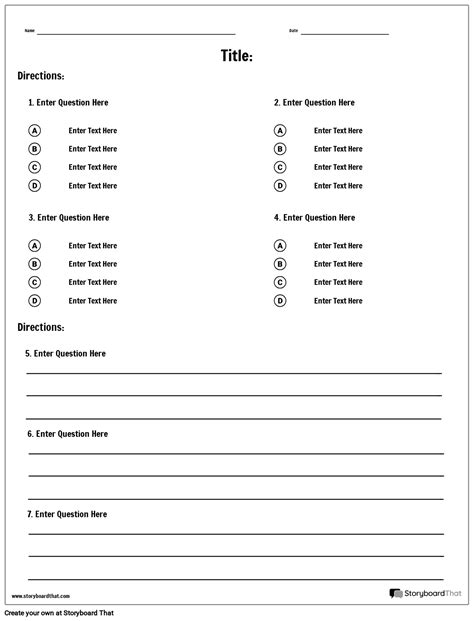 Bildergebnis für Excel Multiple Choice Test Template