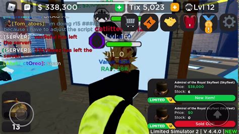 Toradh íomhá ar Limited Simulator 2 Script
