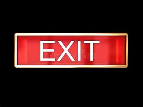 Exit Sign Red Text に対する画像結果