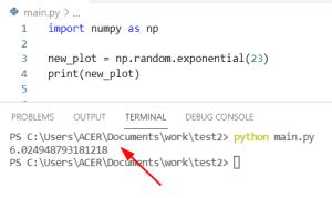 Image result for Random Number in Python Using Numpy