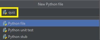 Toradh íomhá ar Python Quiz Application