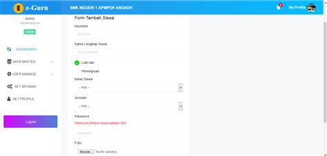 Résultat d’images pour Add Student Form UI