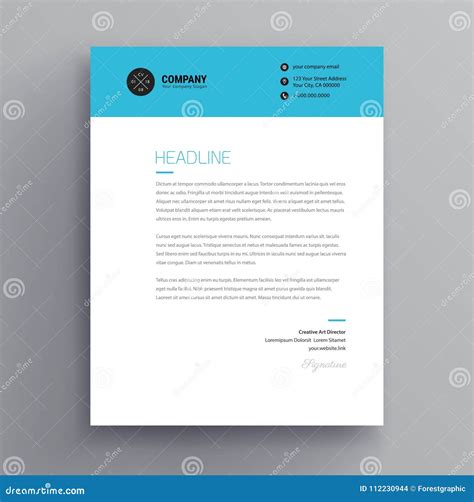 Image result for Cover Letter Header Template