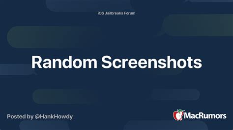 Random Data Screenshots に対する画像結果