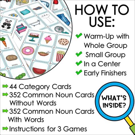 Image result for Sorting Objects Vocabulary Card