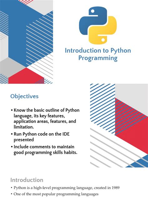 Image result for Introduction To Python Programming Language