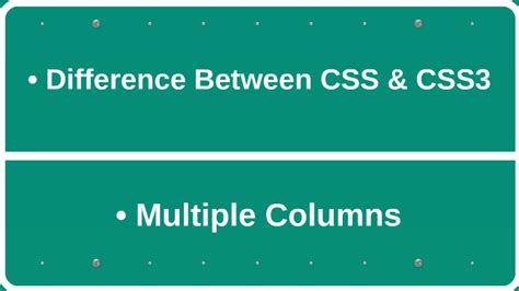 CSS2 and CSS3 Difference Table に対する画像結果