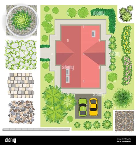Image result for Top View Landscape Design Plan