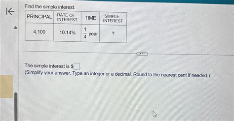 Afbeeldingsresultaten voor Simple-Interest Table