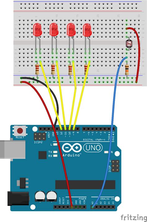 Image result for Arduino LED Licht