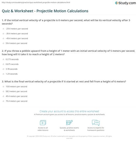 Image result for Projectile Motion Math Problems