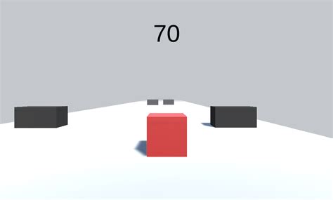 Toradh íomhá ar Unity Cube Runner