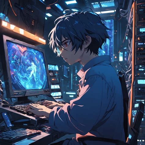 Image result for Anime Computer BK
