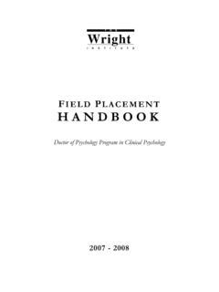 Toradh íomhá ar Placement Handbook Cover Page