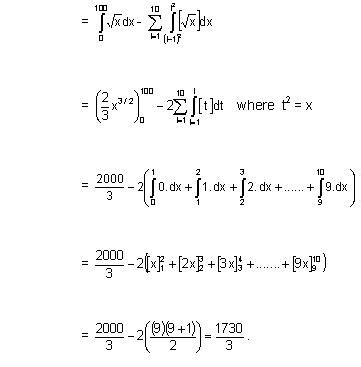 Image result for Definite Integral Examples and Solutions
