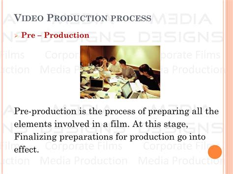 نتيجة الصورة لـ Video Production Process
