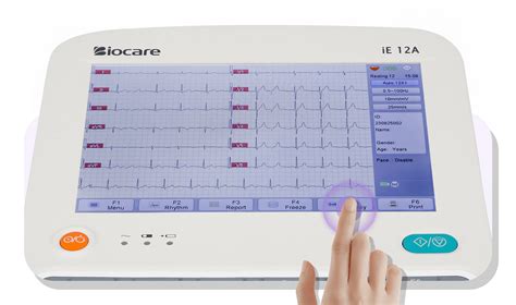 12 Channel ECG Machine に対する画像結果