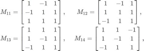 Toradh íomhá ar Cofactor Expansion Example 3X3 Matrix