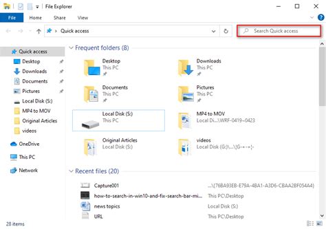 Image result for File Explorer Search Bar
