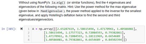 Image result for Eigenvalue Python