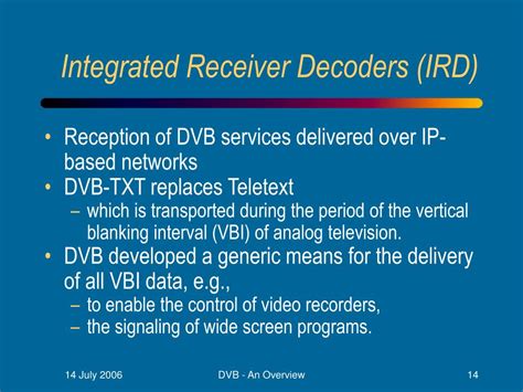 Image result for Integrated Receiver Decoder Generic