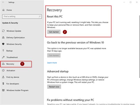 Image result for Windows Restore Setting Device List