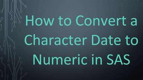 Toradh íomhá ar Format Numeric to Character SAS