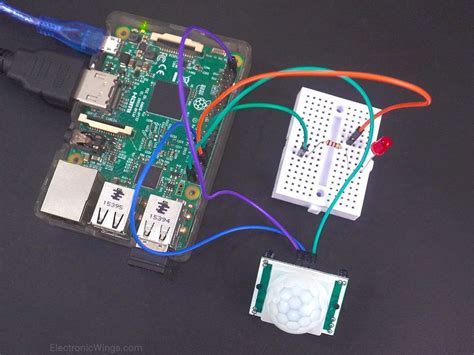 PIR Motion Sensor Raspberry Pi に対する画像結果
