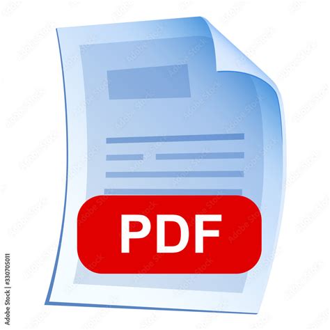Image result for Adobe PDF Icon Vector