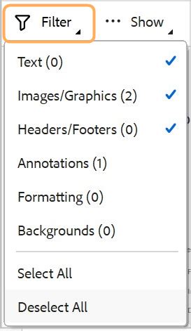 Toradh íomhá ar Compare Filea Adobe