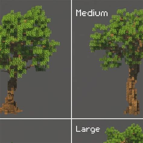 Custom Oak Tree Minecraft に対する画像結果