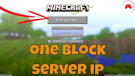 Image result for One Block Minecraft Server IP