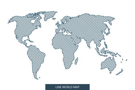 Free Vector World Map Linear എന്നതിനുള്ള ഇമേജ് ഫലം