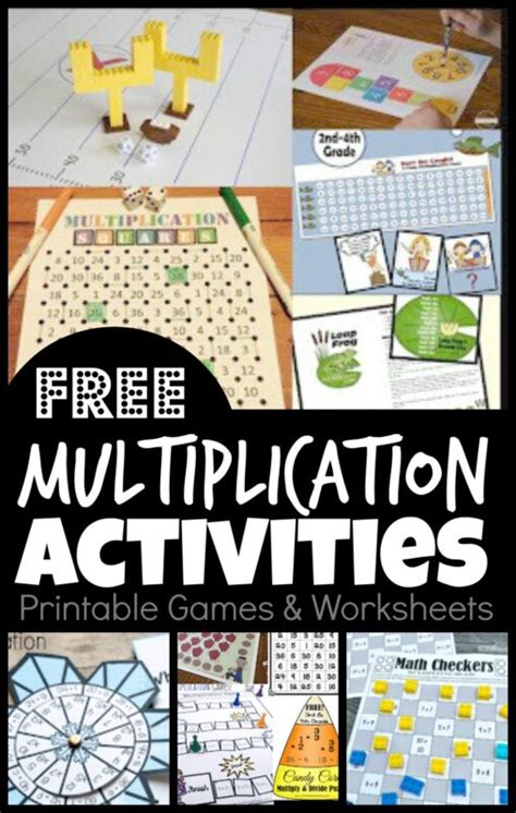 Image result for Fun Multiplication Activities