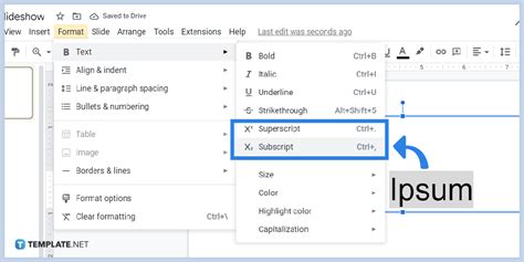 Image result for How to Subscript in Google Slides
