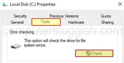 Image result for Check Hardrive Error