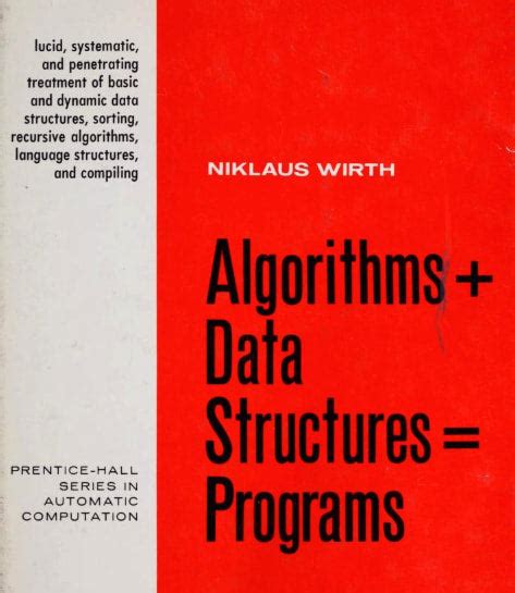 Image result for Algorithms and Data Structures Niklaus Wirth