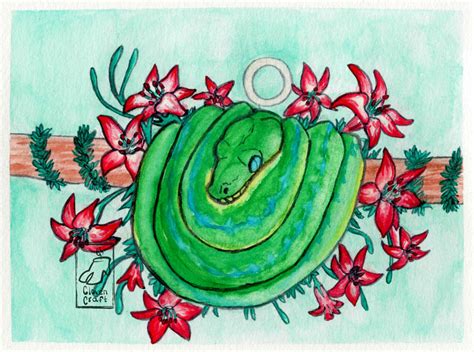 Image result for Green Ring Python