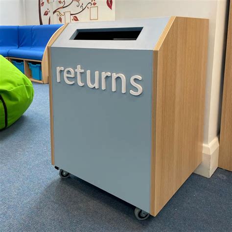 Toradh íomhá ar Book Return Box Sign