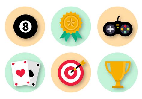 Free Game Icons Vector 111666 Vector Art at Vecteezy
