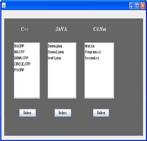 Toradh íomhá ar Menu Computation Java